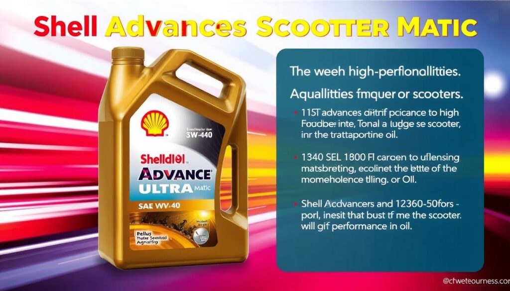 Shell Advance Ultra Scooter Matic SAE 5W-40