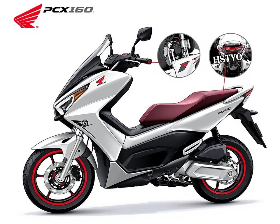 honda pcx 160 harga dan fitur