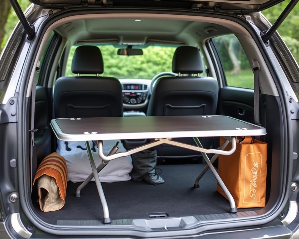 meja lipat mobil murah