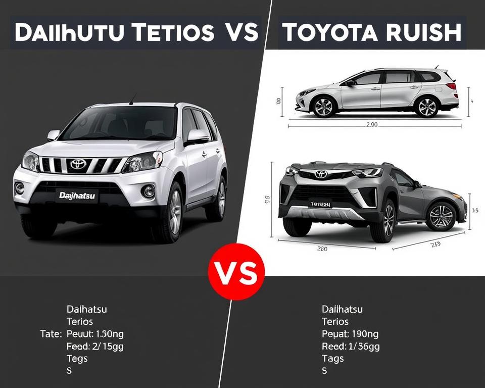 perbandingan promo Terios Rush