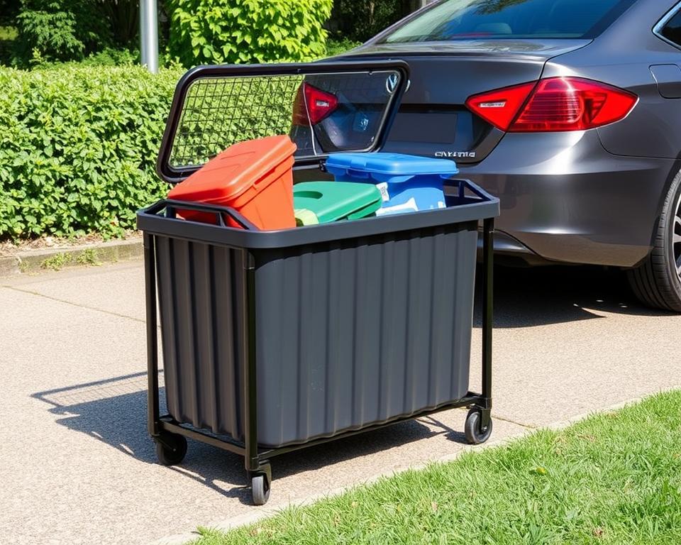 tempat sampah mobil portable murah